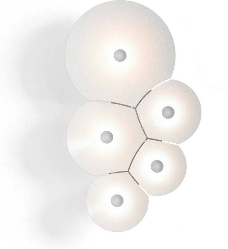 Luceplan Bulbullia LED wandlamp 5 lamps