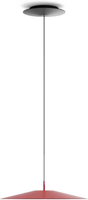 Luceplan Koinè, LED hanglamp 927 Ø, 37cm rood