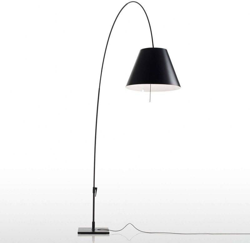 Luceplan Lady Costanza vloerlamp D13E D, zwart