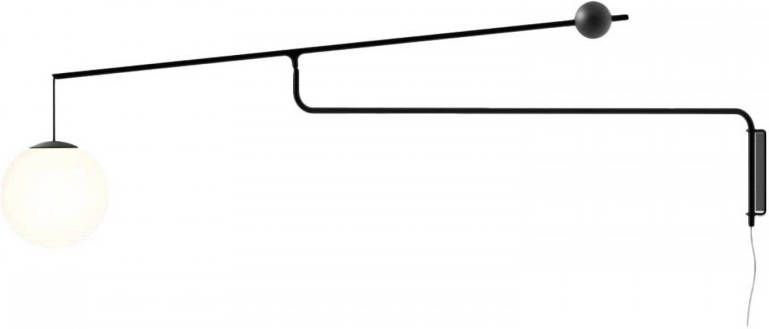 Luceplan Malamata wandlamp, mat zwart