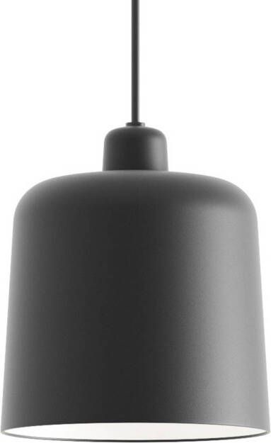 Luceplan Zile hanglamp mat zwart, Ø, 20 cm