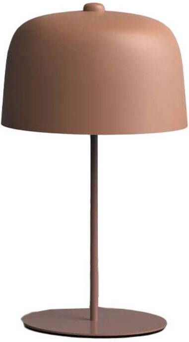 Luceplan Zile tafellamp baksteenrood, hoogte 66 cm