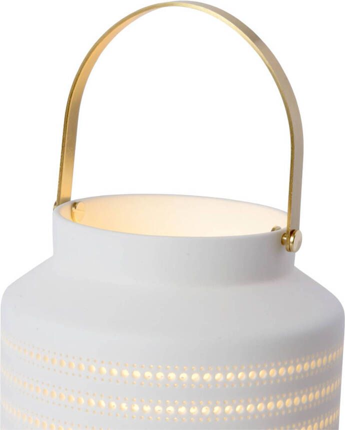 Lucide Jamila Tafellamp Ø 15, 5 Cm 1xe14 Wit