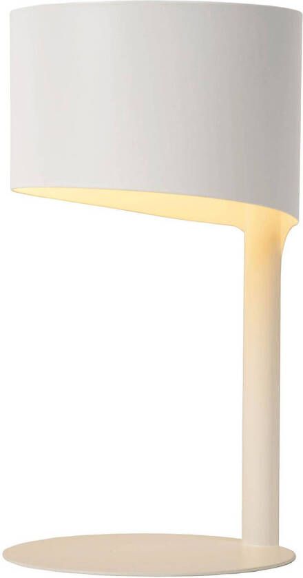 Lucide Knulle Tafellamp wit ø15 1xe14 40w metaal