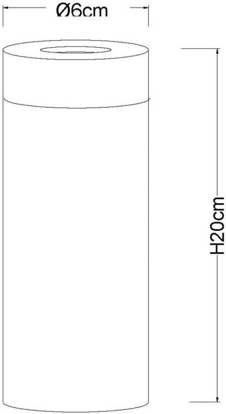 Lucide Selin Tafellamp zwart ø6 1xe27 40w metaal