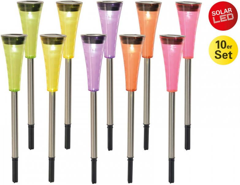 Naeve Leuchten LED decoratie lamp solar 4180702 bont aardspies 10