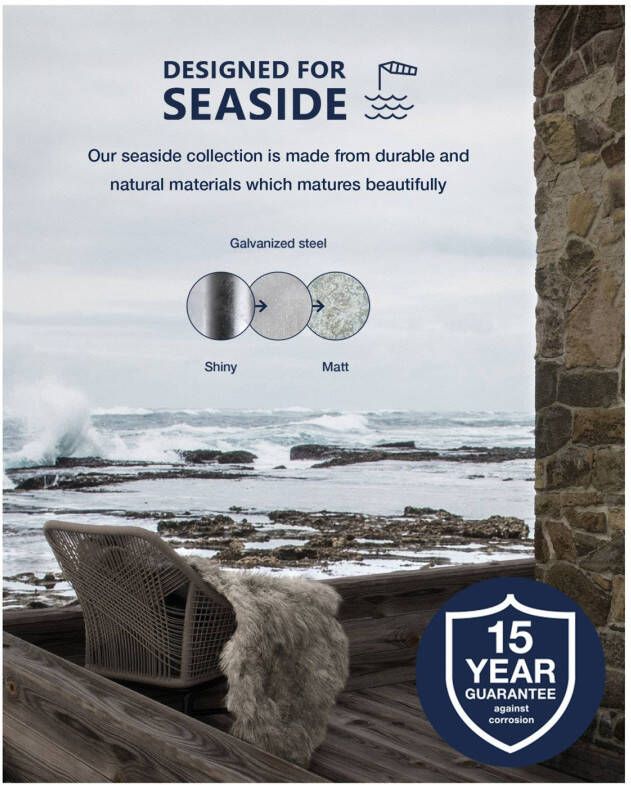 Nordlux Buitenwandlamp Luxemburg thermisch verzinkt IP54