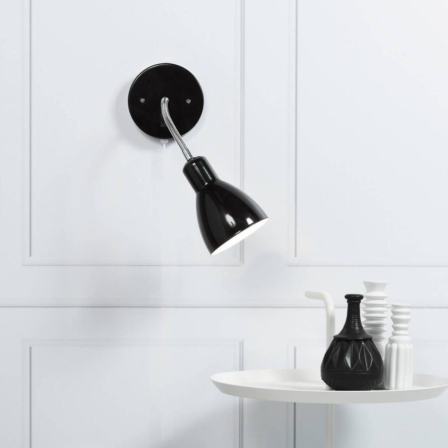 LichtXpert Nordlux Cyclone Wand Metaal Zwart