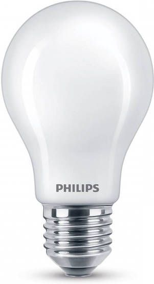 Philips 2099777654 LED lamp E27 4, 5W 470Lm classic mat 2 stuks