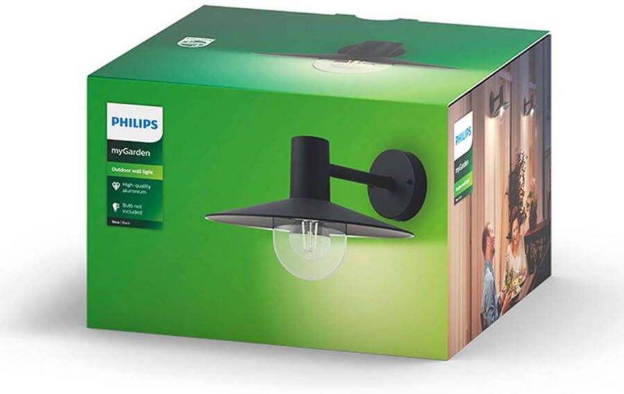 Philips Skua myGarden modern eenvoudige buitenwandlamp