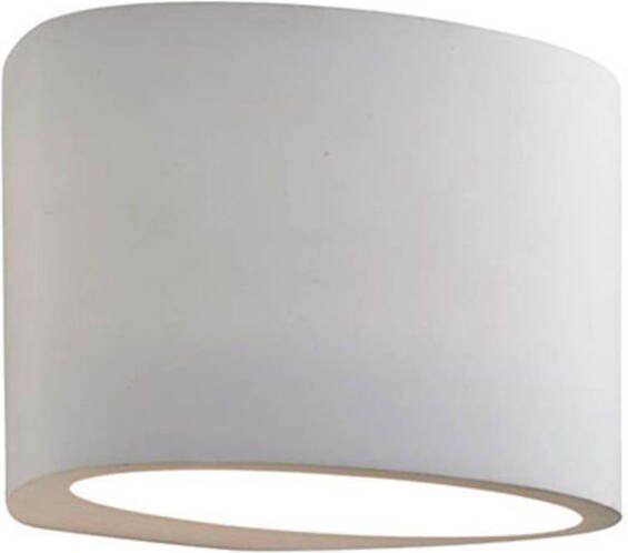 Searchlight Gips wandlamp 8721 up/down in ovale vorm