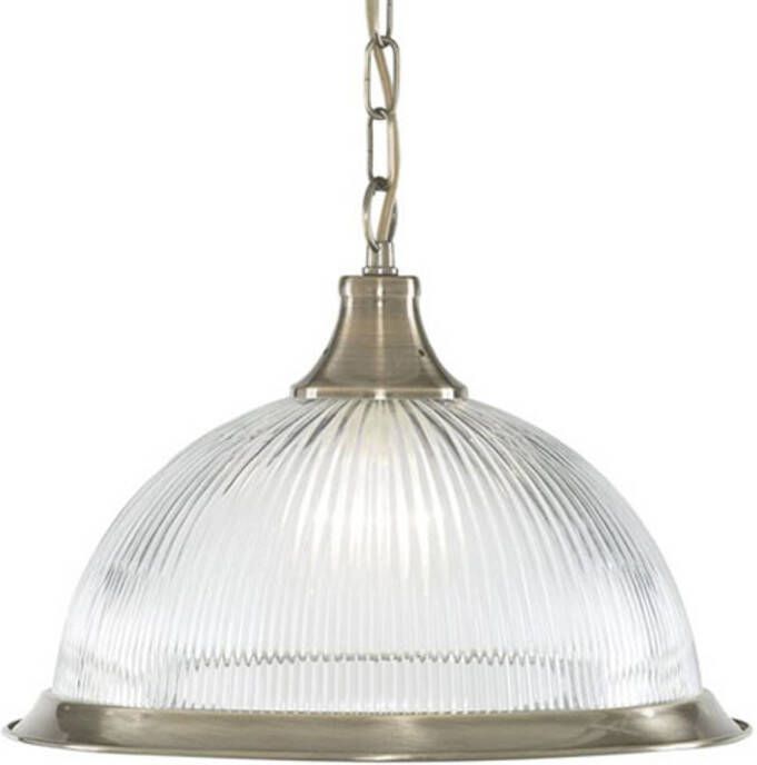 Searchlight Hanglamp American Diner, 1 lamp messing