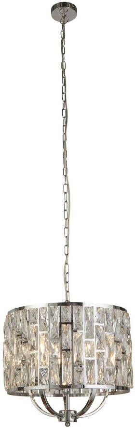 Searchlight Hanglamp Bijou met kristalglaskap, Ø, 44 cm