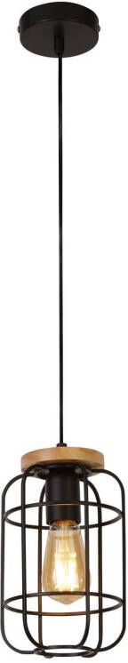 Searchlight Industriële hanglamp Vision Ø 15cm 81953 1BK