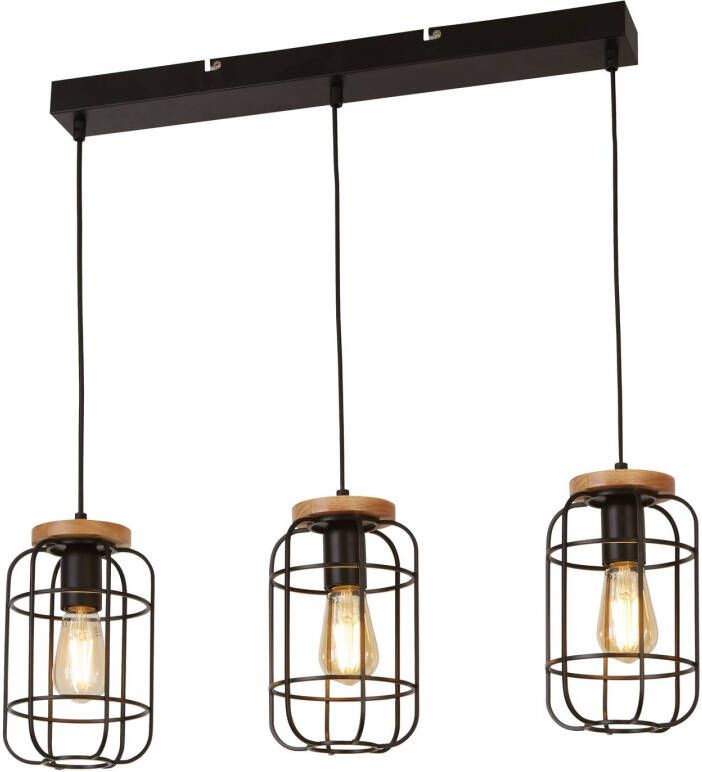 Searchlight Industriële eetkamer lamp Vision 81953 3BK