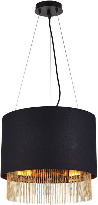 Searchlight Hanglamp Fringe, rond