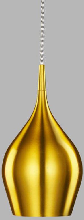 Searchlight Hanglamp Vibrant Ø, 12cm, goud