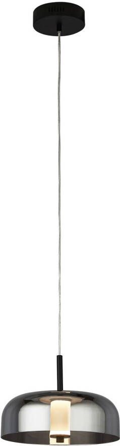 Searchlight LED hanglamp Frisbee met glazen kap