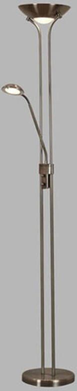 Searchlight LED uplighter Mother & Child, antiek messing