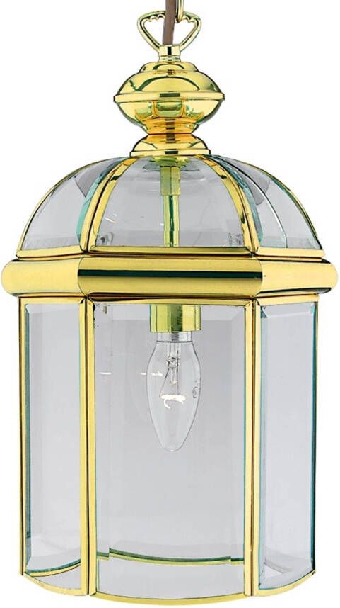 Searchlight Prachtige hanglamp ARLIND, messing tinten