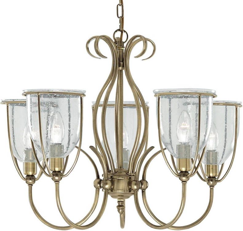 Searchlight SILHOUETTE klassieke hanglamp, 5 lichts