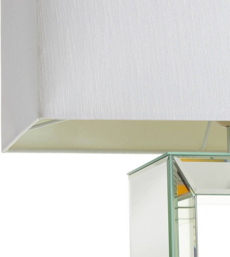 Searchlight Schemerlamp Mirror wit met spiegelglas EU1610