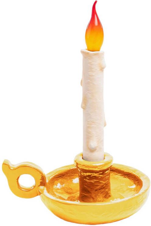 Seletti LED decoratie tafellamp Grimm Bugia in kaarsvorm