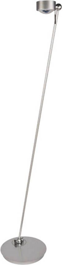 Top Light LED vloerlamp Puk Floor Mini Single mat nikkel