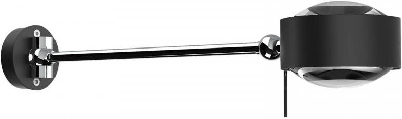 Top Light Puk Maxx Hotel LED, 30cm lenzen helder, mat zwart