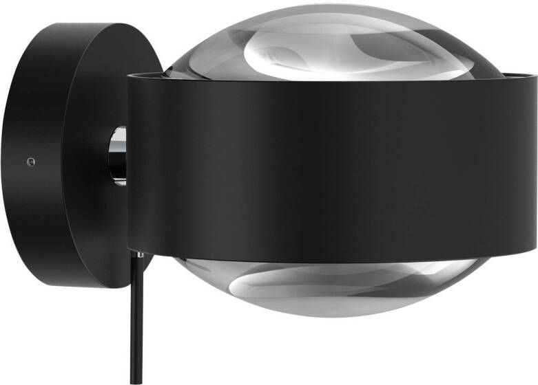 Top Light Puk Maxx Wall+, G9 lenzen helder, mat zwart/chroom