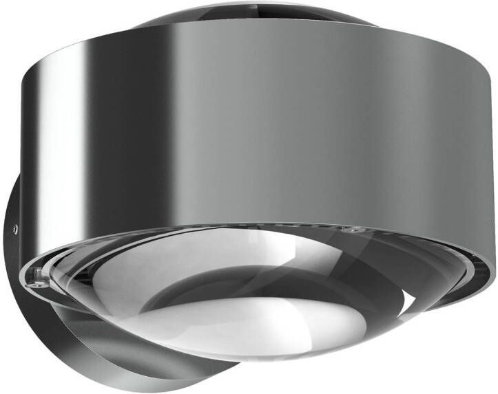 Top Light Puk Maxx Wall, LED, lenzen helder, chroom mat