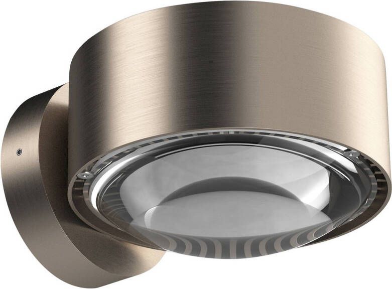 Top Light Puk Maxx Wall, LED, lenzen helder, nikkel mat