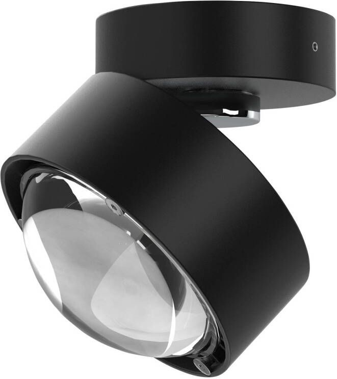 Top Light Puk Mini Move LED, lens helder, mat zwart/chroom