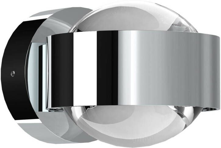 Top Light Puk Mini Wall, G9, lenzen helder, chroom