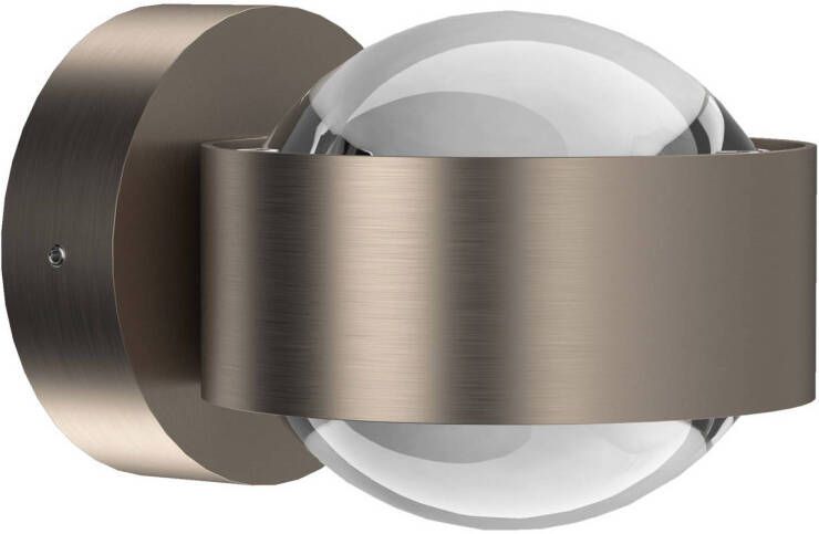 Top Light Puk Mini Wall, G9, lenzen helder, nikkel mat