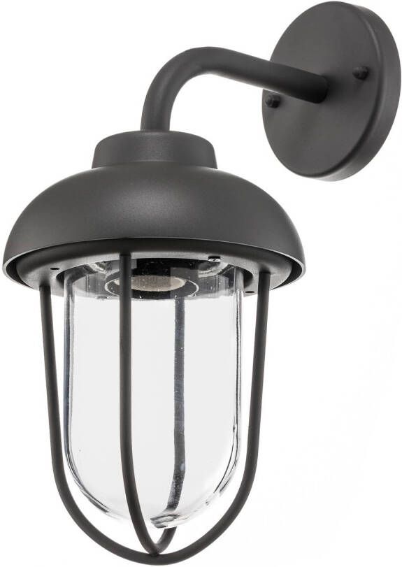 Trio Lighting Buitenwandlamp Duero in vintage stijl, antraciet