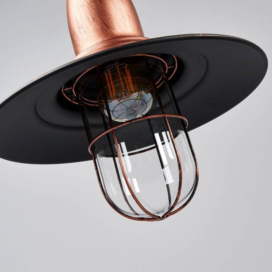 Trio international Landelijke hanglamp Fisherman 32cm koperbrons 304500162