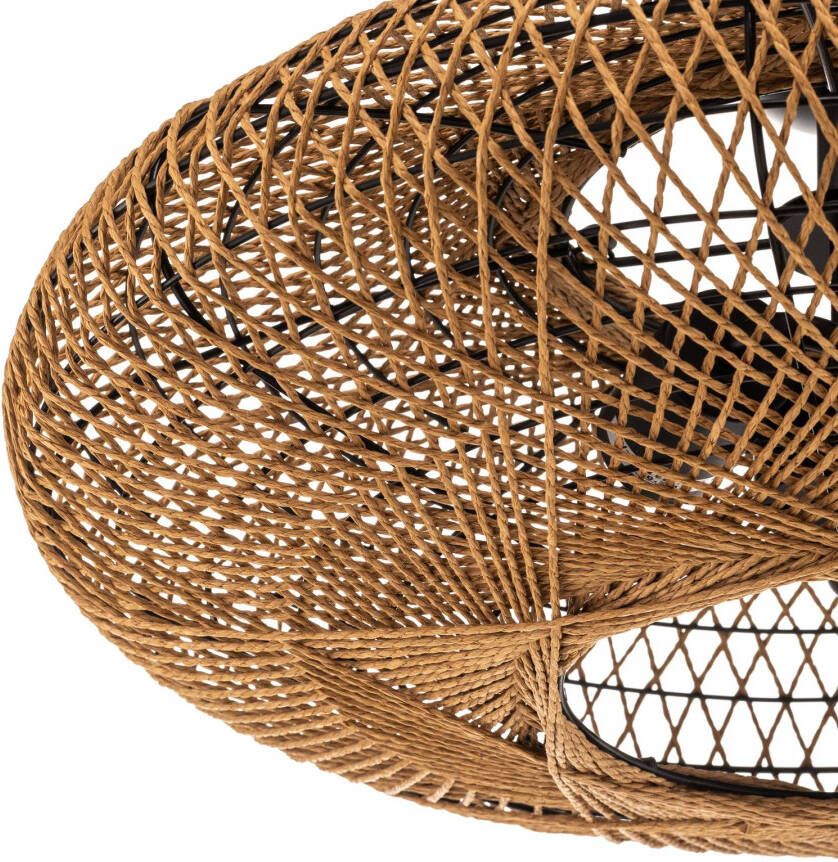 Trio international Plafondlamp Hedda rotan 612300236