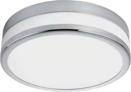 EGLO Led Palermo Plafondlamp LED Ø 22, 5 cm Grijs/Wit Gelakt