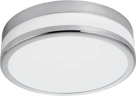 EGLO Led Palermo Plafondlamp LED Ø 30 cm Grijs/Wit Gelakt