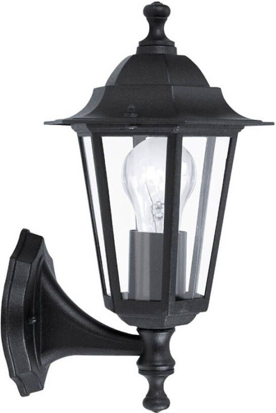 EGLO Muurlamp voor buiten Laterna 4 omhoog 60 W zwart 22468