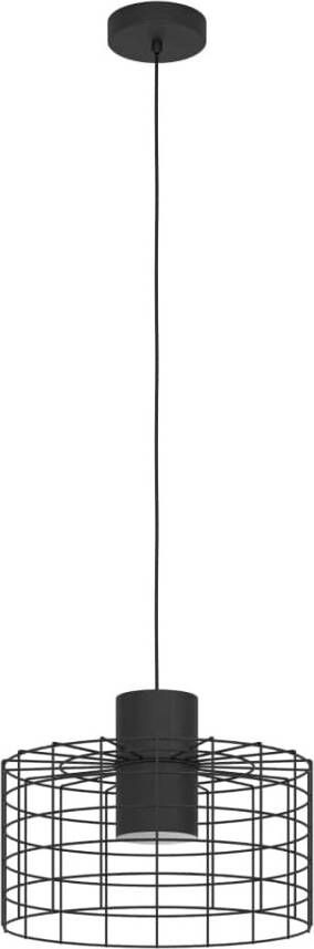 EGLO Milligan Hanglamp E27 Ø 38 cm Zwart/Wit