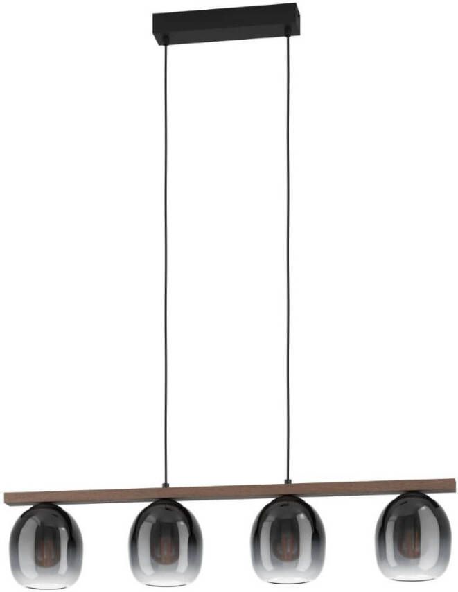 EGLO Filago Hanglamp E27 88 Cm Zwart, Bruin