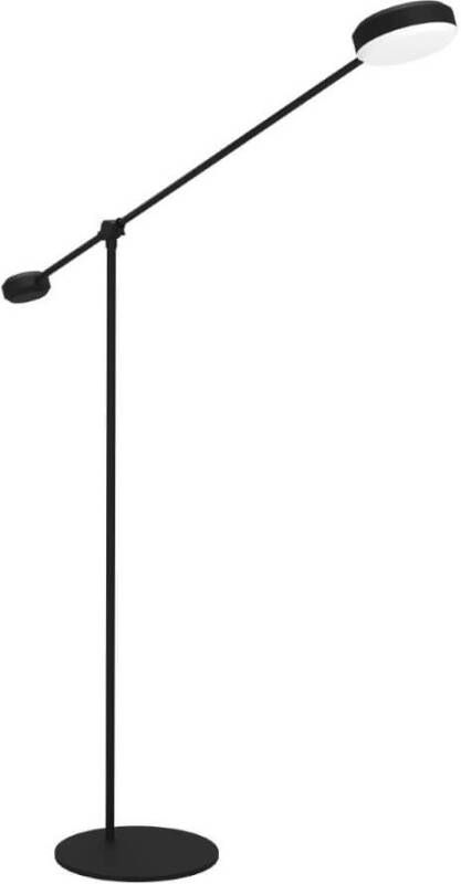 EGLO Clavellina Vloerlamp LED 160, 5 cm Zwart/Wit Dimbaar