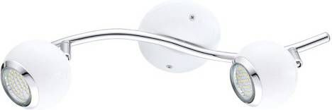 EGLO  Bimeda   Spot   2 Lichts   Wit,  Chroom