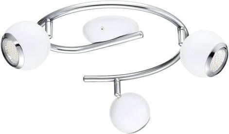 EGLO  Bimeda   Spot   3 Lichts   Ø290mm.   Wit,  Chroom