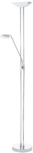 EGLO Baya Led Vloerlamp LED 180 cm Grijs/Wit Dimbaar