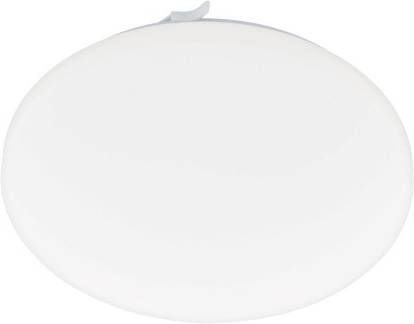 EGLO Plafondlamp FRANIA wit/ø43 x h7 cm/inclusief 1x led plank(elk 32w, 3900lm, 3000k)/warm wit licht plafondlamp slaapkamerlamp bureaulamp lamp slaapkamer keuken hal vloerlamp keukenlamp