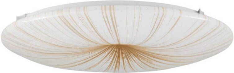 EGLO Nieves 1 Wandlamp/plafondlamp Led Ø 41 Cm /Wit/goud