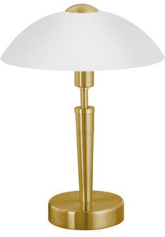 EGLO Solo 1 Tafellamp E14 35 cm Geelkoper/Wit Dimbaar
